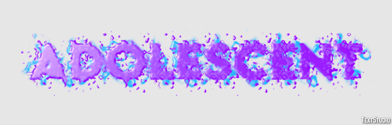 Adolescent Text Effect