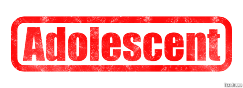 Adolescent Text Effect