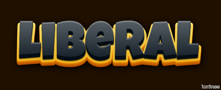 Liberal Text Effect