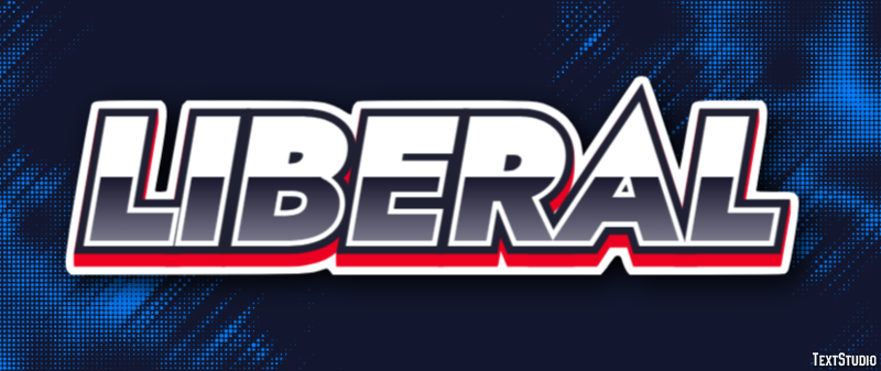 Liberal Text Effect