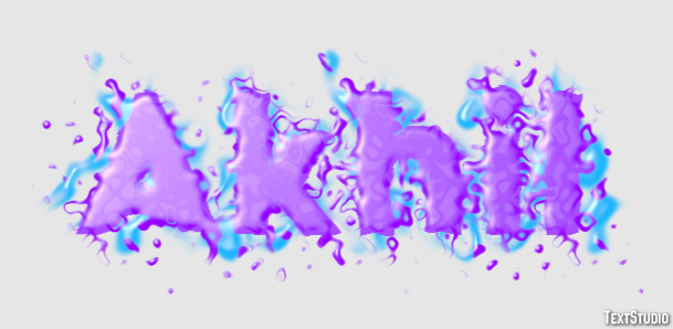 Akhil Text Effect