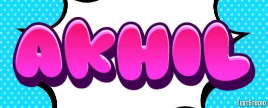 Akhil Text Effect