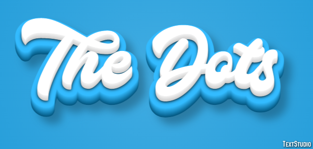 The Dots Efecto de Texto