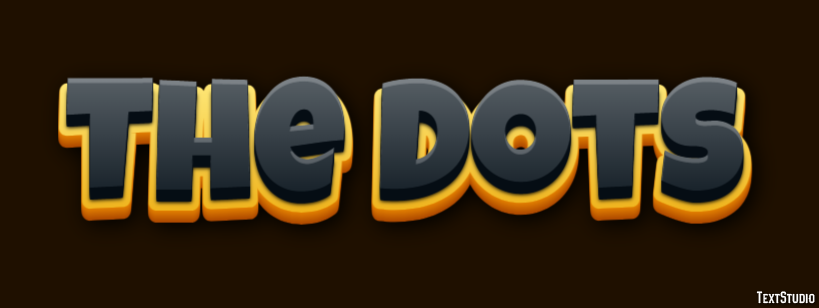 The Dots Efecto de Texto