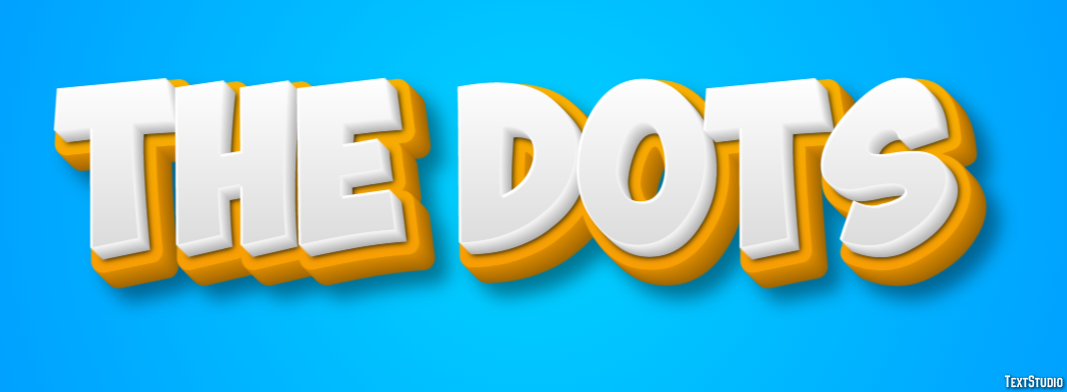 The Dots Efecto de Texto