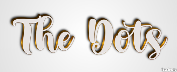 The Dots Texteffekt