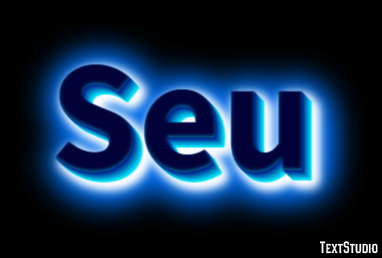 Seu Efeito de texto