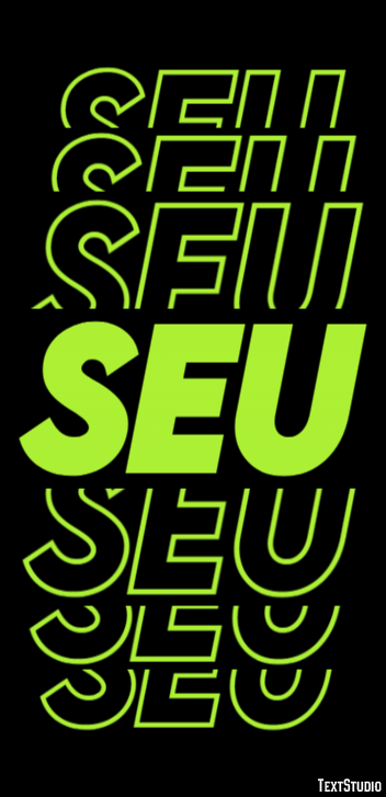 Seu Efeito de texto