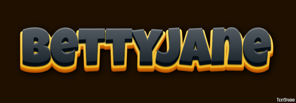 Bettyjane Effetto testo