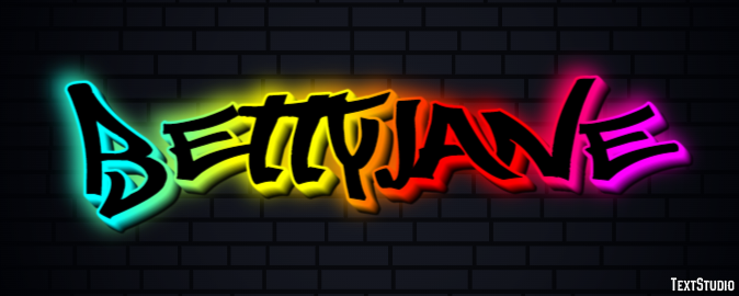 Bettyjane Effetto testo