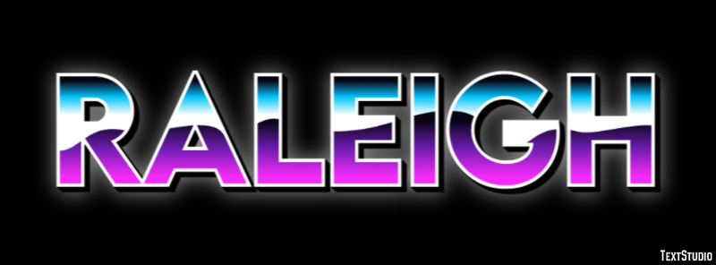 Raleigh Efekt tekstowy