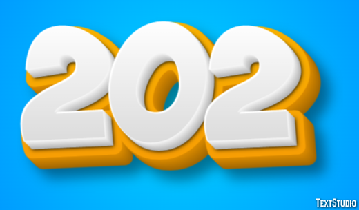202 Эффект текста