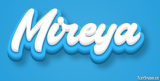 Mireya Efecto de Texto