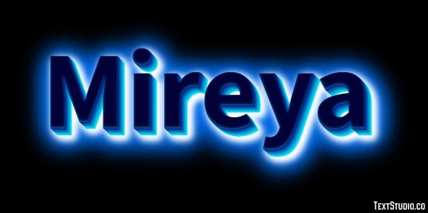 Mireya Efecto de Texto