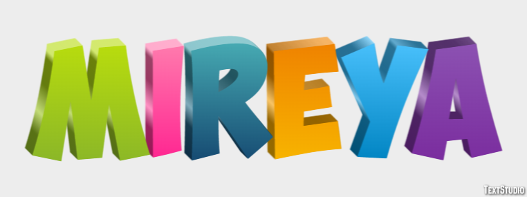 Mireya Text Effect