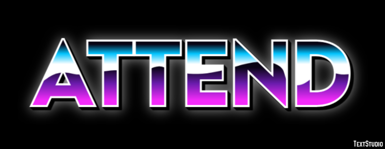 Attend Text Effect