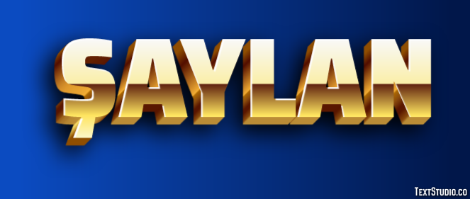Şaylan Texteffekt