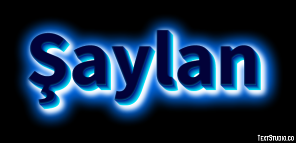 Şaylan Texteffekt