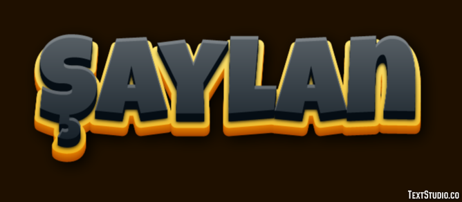 Şaylan Texteffekt