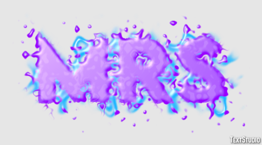 Mrs Text Effect