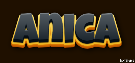 Anica Text effect