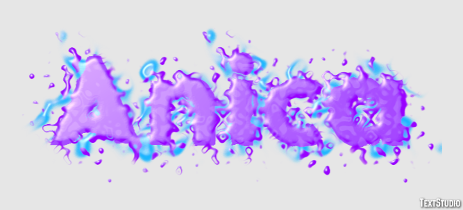 Anica Text effect