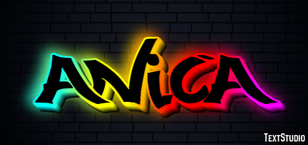 Anica Text effect