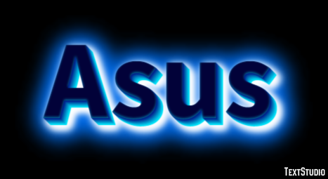 Asus テキスト効果