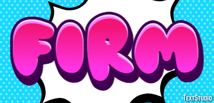 Firm Text Effect