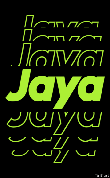 Jaya Text Effect