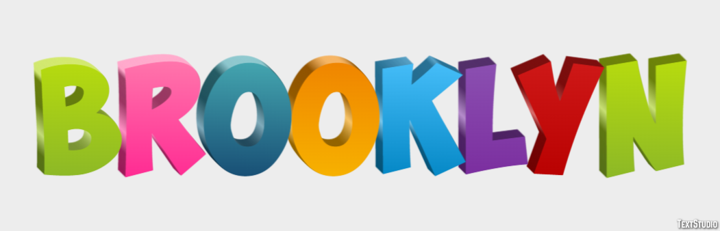 Brooklyn Text effect