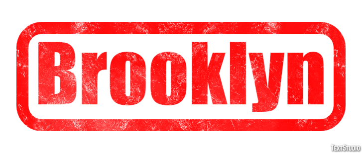 Brooklyn テキスト効果