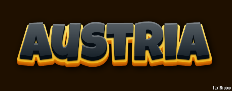 Austria Texteffekt