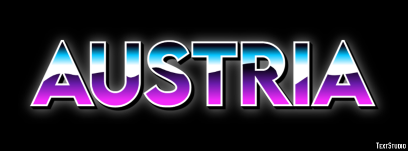 Austria Text Effect