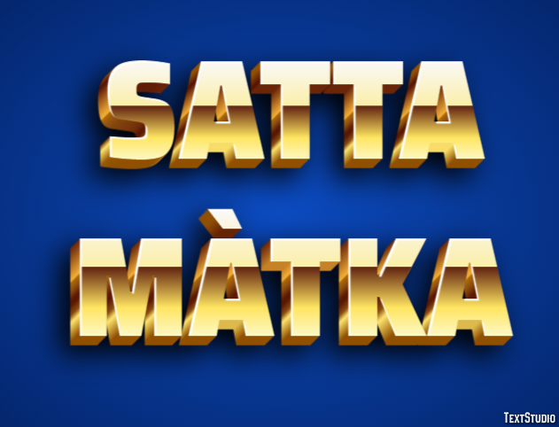 Satta Màtka Efeito de texto
