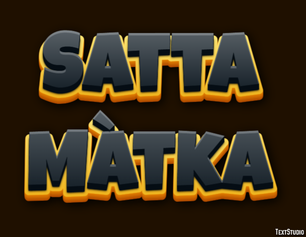 Satta Màtka Efeito de texto