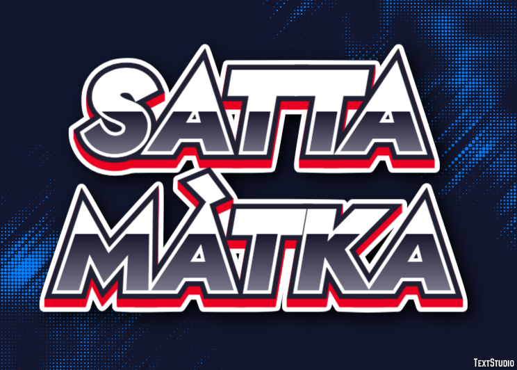 Satta Màtka Efeito de texto