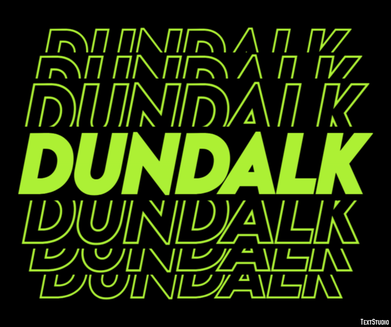 Dundalk Efekt tekstowy