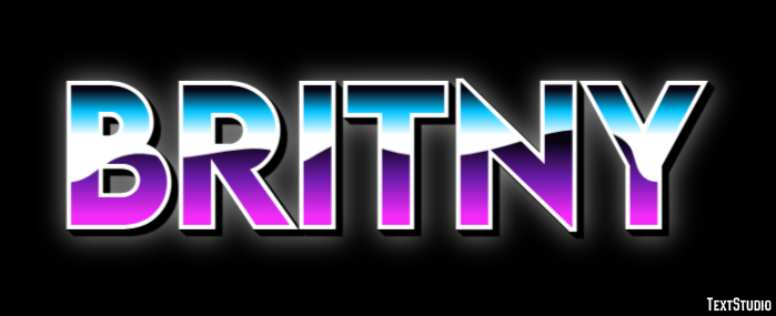 Britny Text effect
