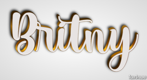 Britny Text effect