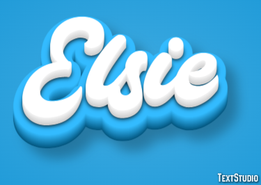 Elsie Texteffekt
