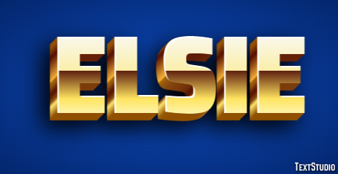 Elsie Texteffekt