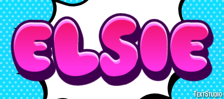 Elsie Texteffekt