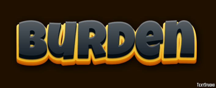 Burden Text Effect
