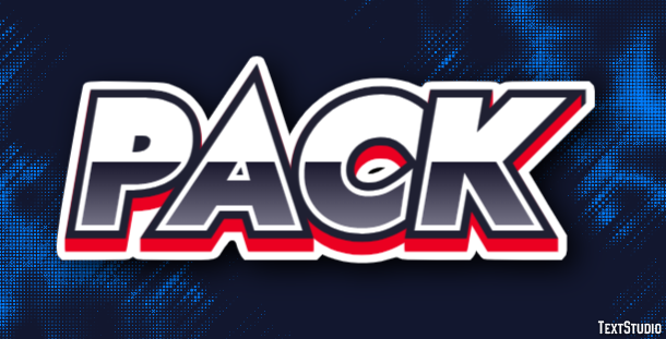 Pack Text Effect