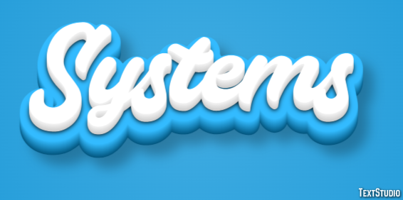 Systems Text Effect