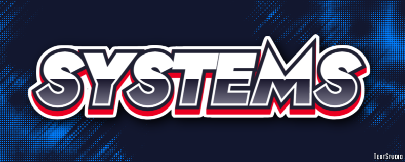 Systems Text Effect