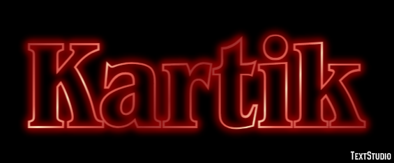 Kartik Text Effect