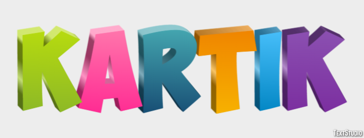 Kartik Text Effect