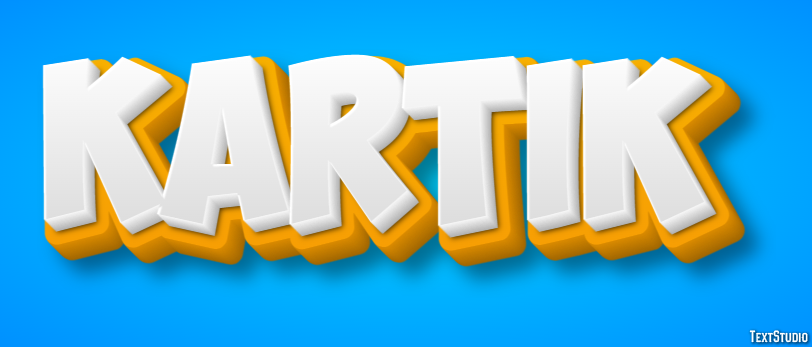 Kartik Text Effect